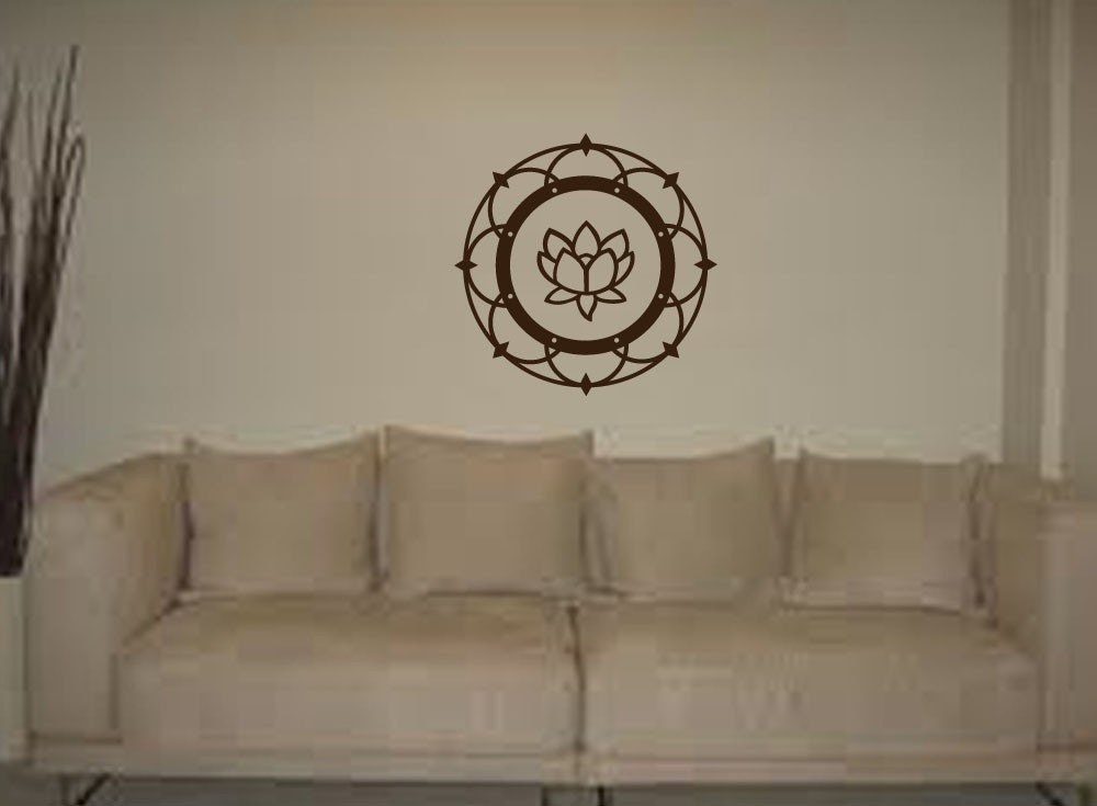 ON SALE: Beautiful Lotus Flower Vinyl Wall Art Decal Sticker