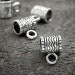 50pcs Tibetan silver Cylinder Slider Bails Beads 5x5mm TS1206