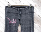 clever me Fox Yoga Pants, Lounge Pants, Cute Pants, S,M,L,XL