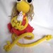 Ice cream frog girl OOAK