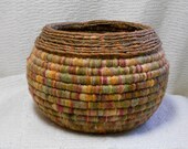 E160 Coiled Basket - Closed Coiled Technique