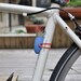 Cobalt Blue Bike Planter