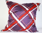 nautical vintage scarf pillow