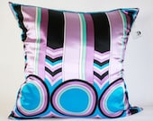 vintage scarf pillow