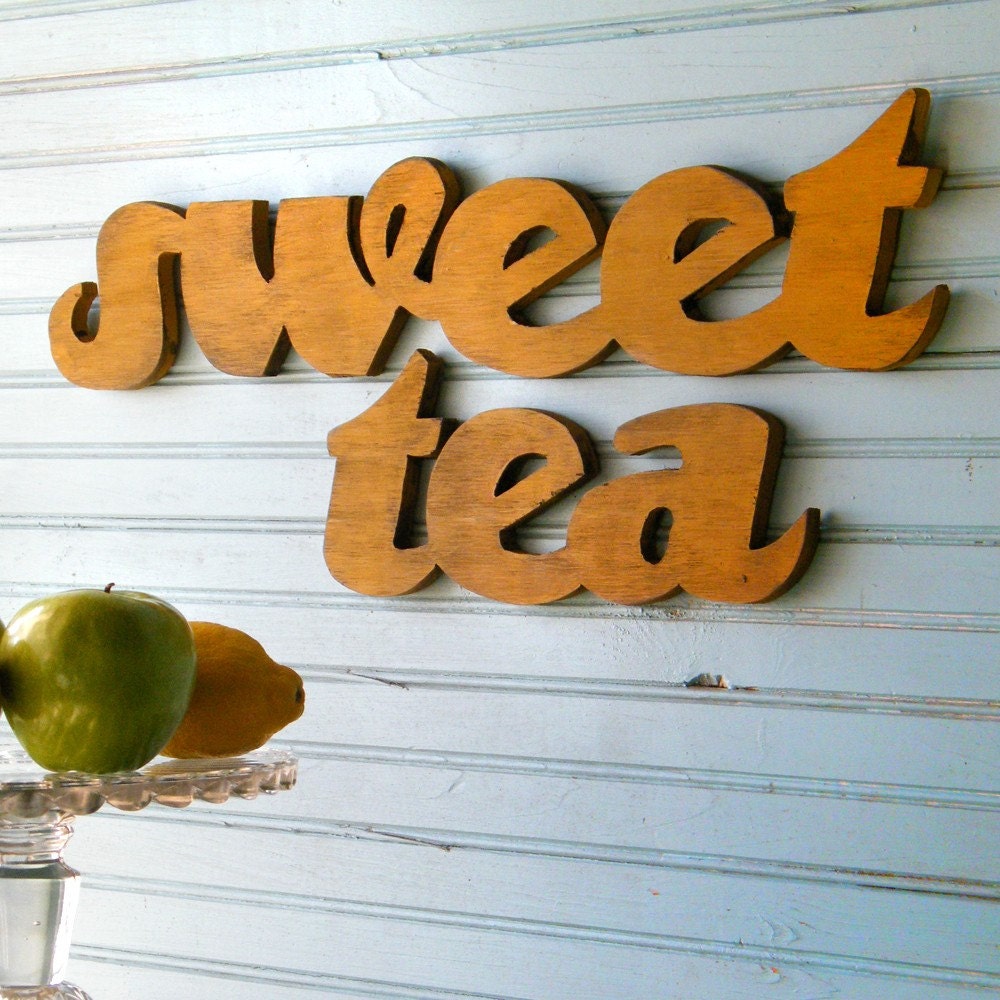 Sweet Tea Sign Southern Saying