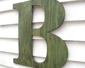 Large Wooden Letters Oversize Capitol Display Alphabet