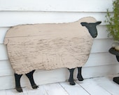 Wooden Sheep Black Face Sheep Mutton