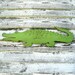 Gator Alligator Large Scale Preppy Wall Decor Zoo Jungle Wall Art Florida Alligator Nursery