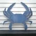 Beach Crab Sign Wooden Super Size Wall Art Beach Coastal Sign