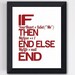 Love Nerd Art - If Your Heart Is Set On Me - Red 8 X 10 Geeky Print-Wall Decor- Geekery