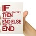 Valentine Card - Love Nerd Art - If Your Heart Is Set On Me - Red 5 x7 Greeting Card