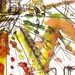 Ferris Wheel Watercolor Sketch, rainbow carnival summer Sketch - 8x10 fine art print