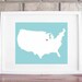 Customize Your Home is Where the Heart Is World or USA 5x7