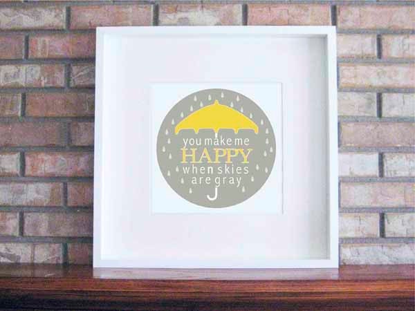 You Make Me Happy 8 x 8