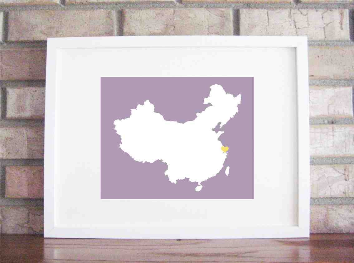 Customize Your Home Is Where The Heart Is - China 8x10