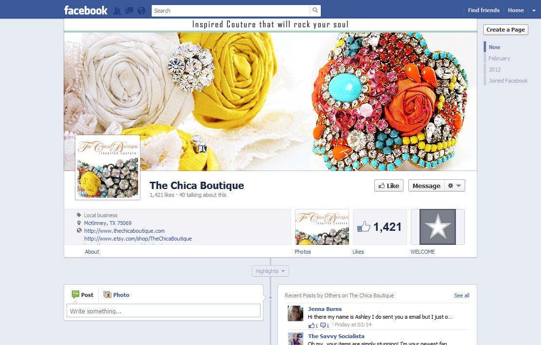 Custom Facebook Timeline Cover Image - Facebook Profile Image