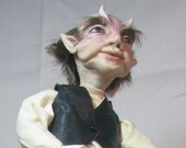 Satyr Art Doll by Nancy Perennec IADR ADSG ADO