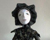 OOAK Russian Papier Mache Technique Art Doll  Zoya IADR No. 946454