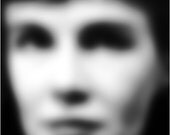 Abstract Black and White Mixed Media Photograph