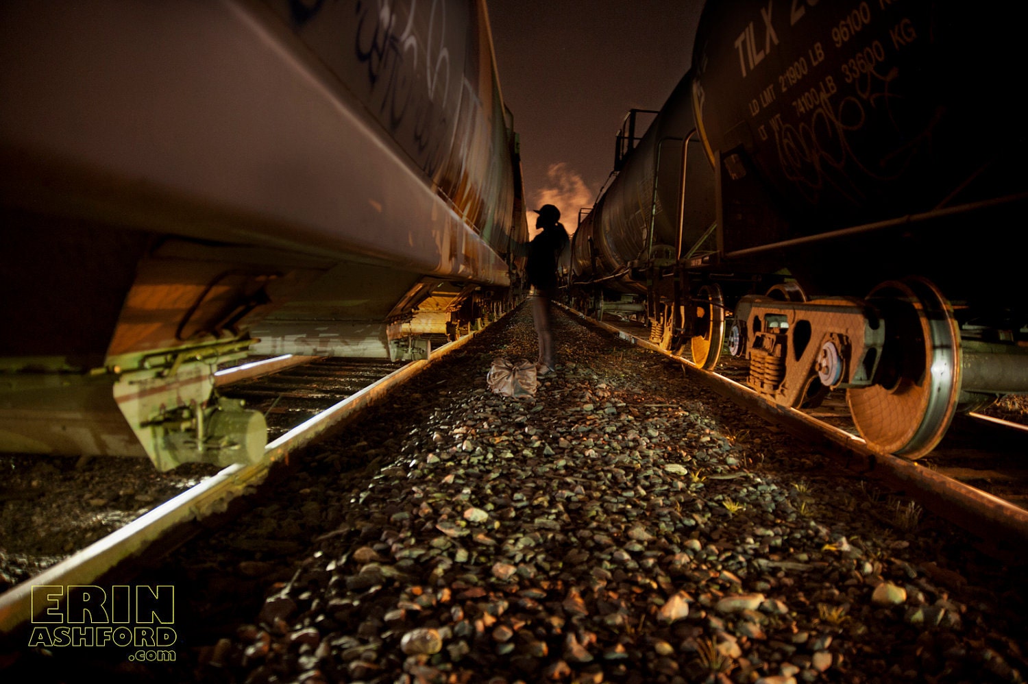Trainyard 24x36 Original Photograph