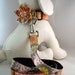Dog Collar with Flower or Bow Tie and Leash  - Pick Any Fabric in Shop