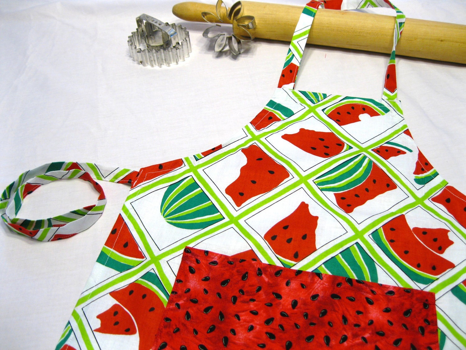 Watermelon Seeds Child Apron