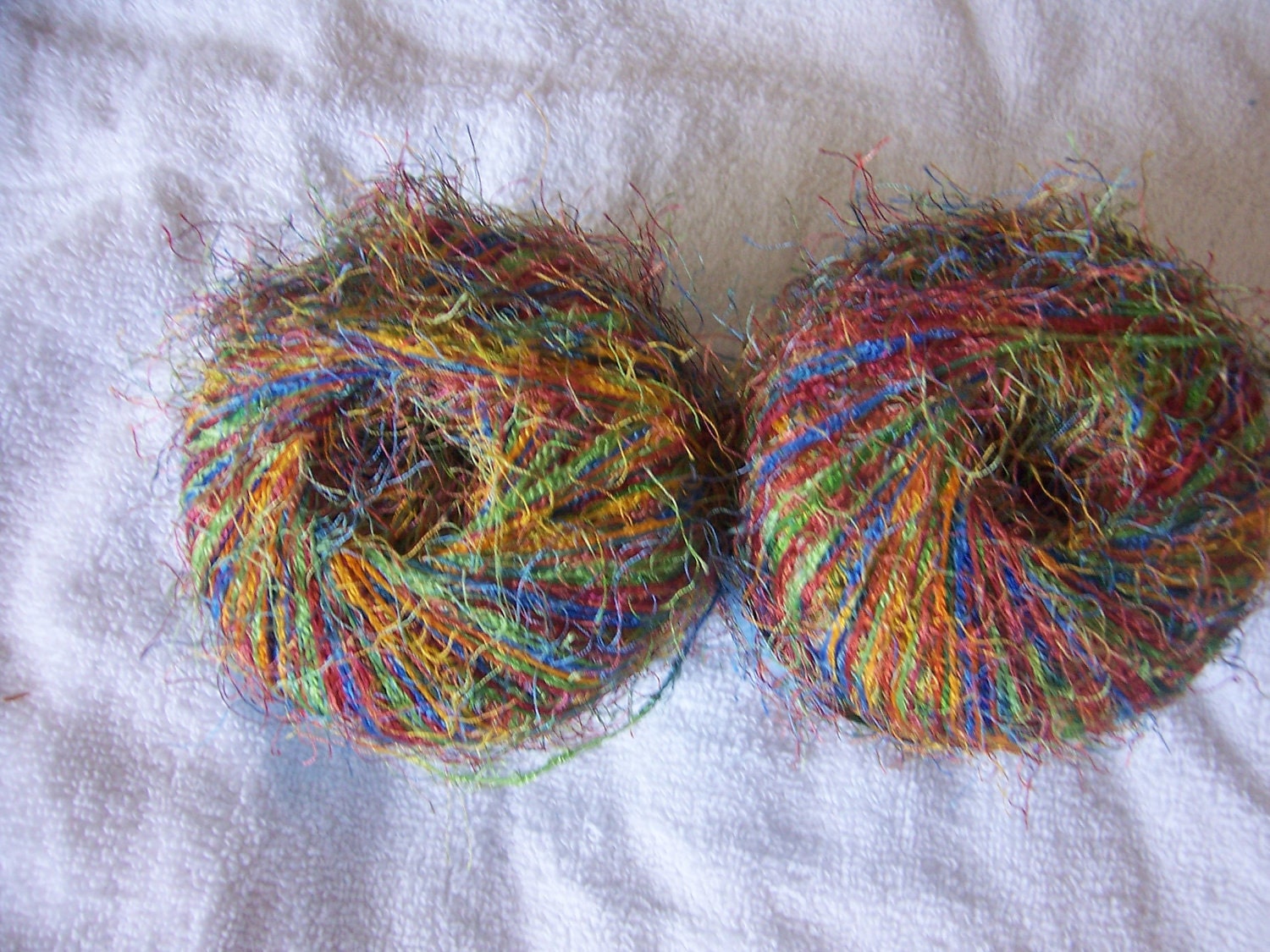 5 Skeins, Plymouth Whisper Yarn, color 08, multi - DesignsbyTheresaBelt