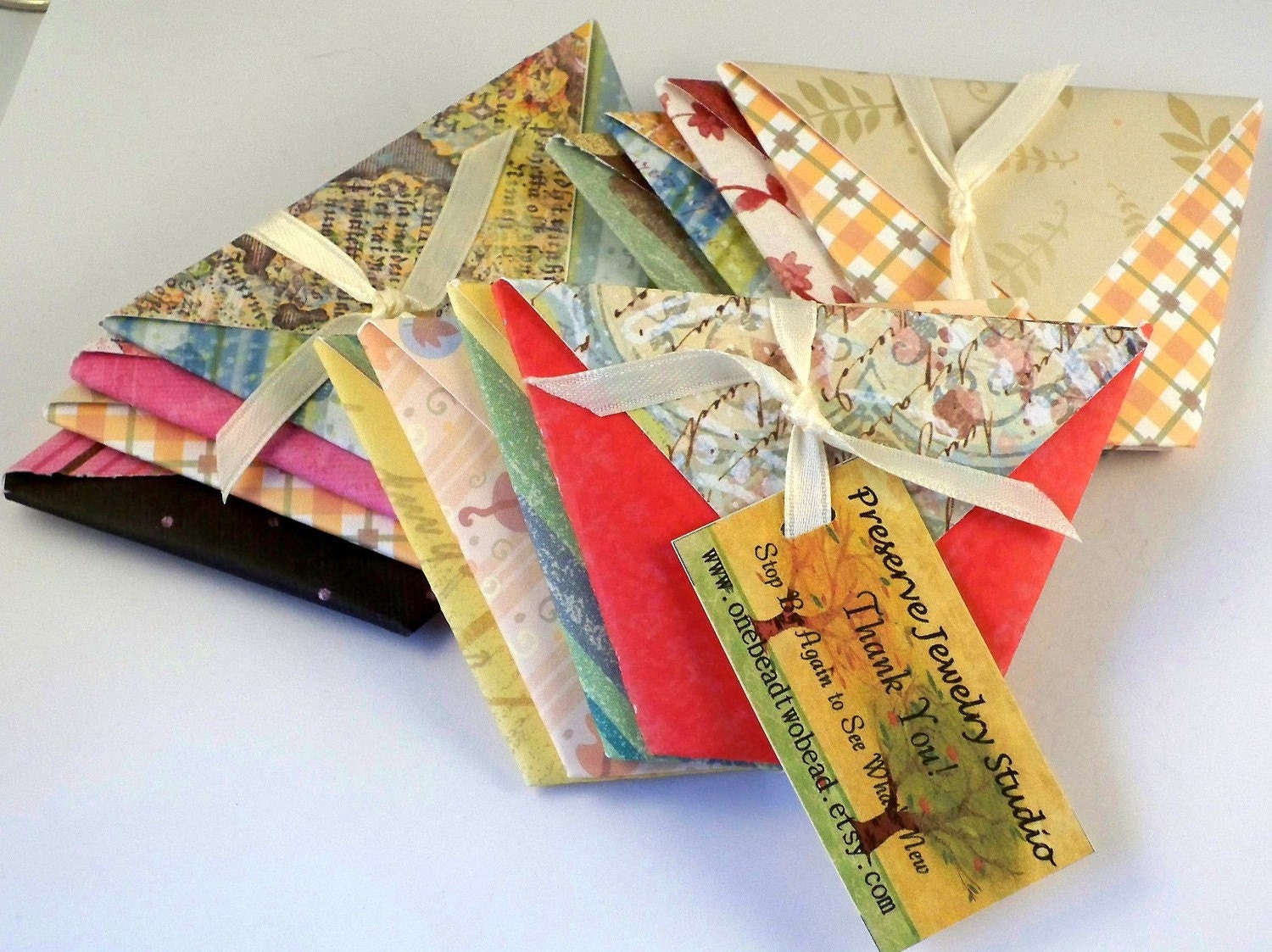 50 Jewelry Envelopes - Gift Wrap For Small Jewelry