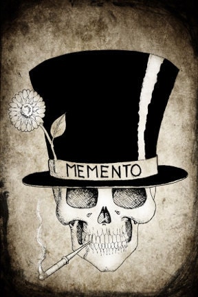 Baron Samedi Skull Portrait 4x6 archival print