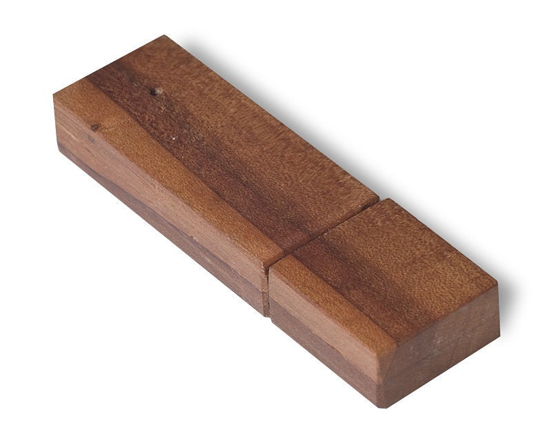 Wooden usb memory stick