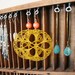 jewelry display: vintage quartersize letterpress drawer