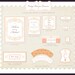 Parisian Romance - Vintage - Dessert Table Printable Party Decorations - Paris Birthday, Girl Baby Shower, Bridal Shower - FULL SET