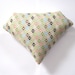 Diamond Pillow in Mint Green by Yellow Heart Art