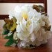 Peony and Succulents Bridal Bouquet
