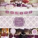 DIY printable baby shower or birthday party package - vintage owl