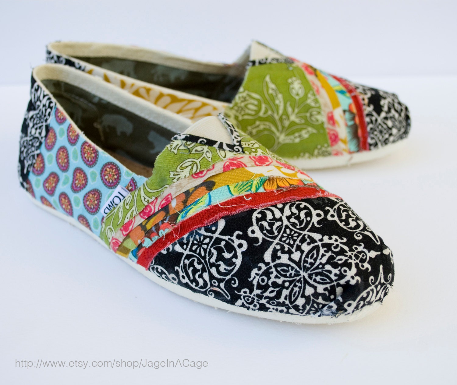 Tom's Fabric Covered Shoes - STYLE 2