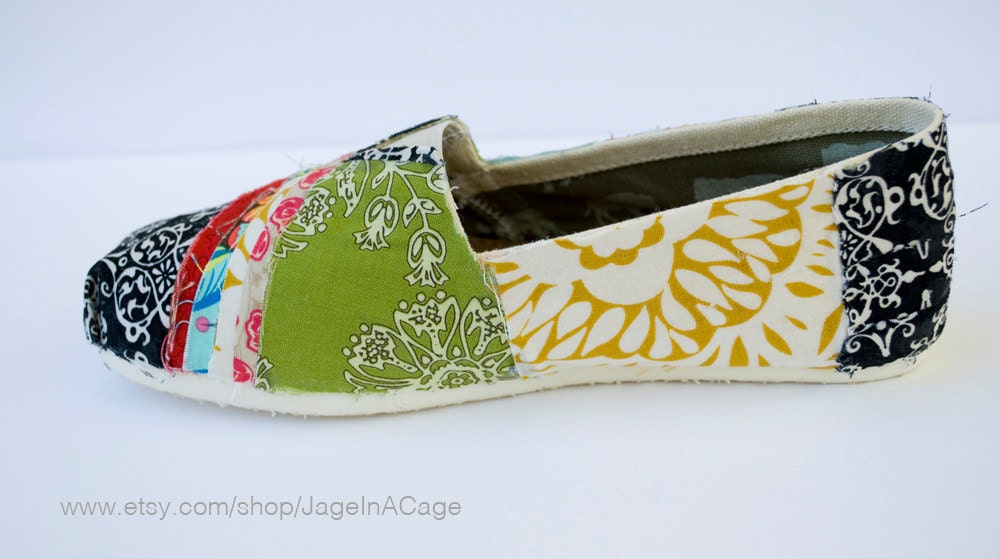 Tom's Fabric Covered Shoes - STYLE 2