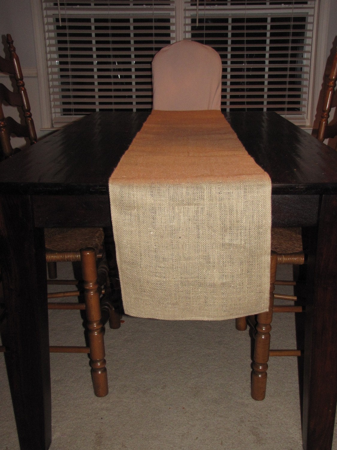 Burlap Runner - 14" x 108" - perfect for weddings