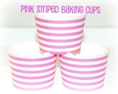 Pink Stripe Cupcake Baking Cups Il_170x135