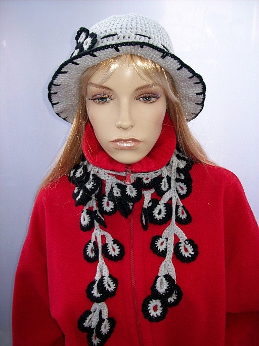 Unique hat and scarf