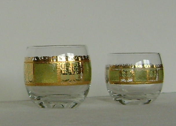 Pair of Roly Poly Mid Century Glasses
