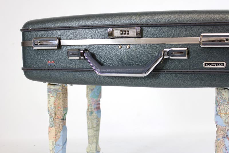 SALE Suitcase Chair Mapped Out