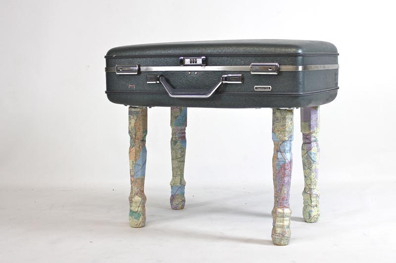 SALE Suitcase Chair Mapped Out