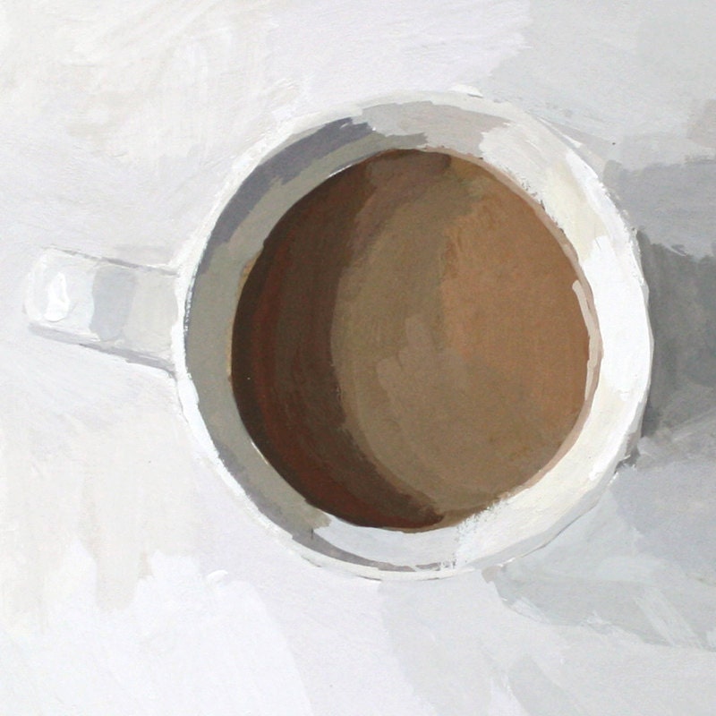 Coffee Painting - Coffee 1 - original art