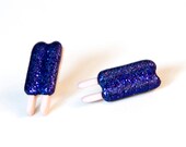 Purple Popsicle Earrings