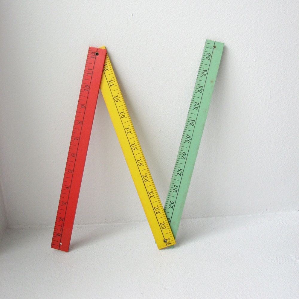 vintage yardstick