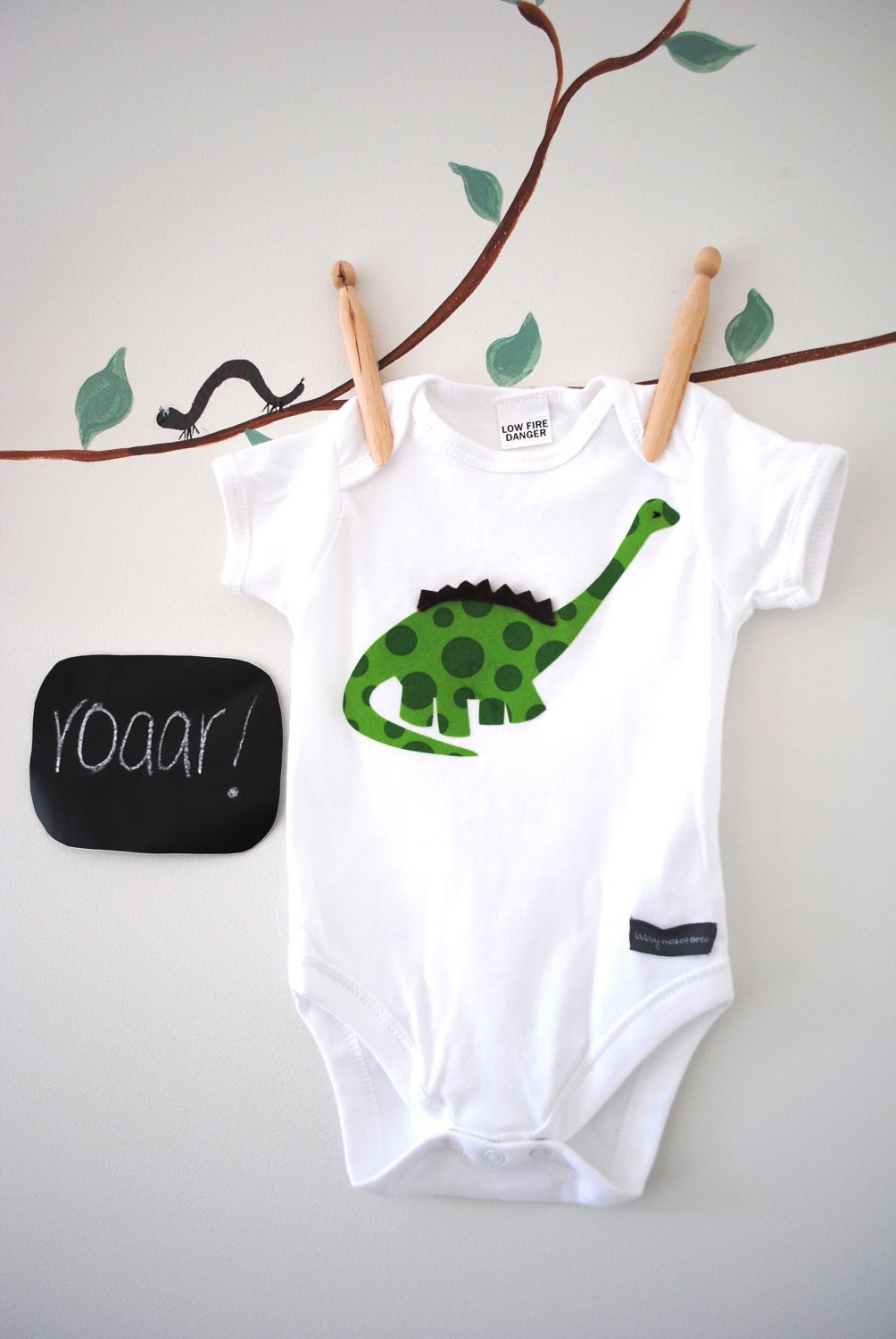 Baby Boy Dinosaur Bodysuit