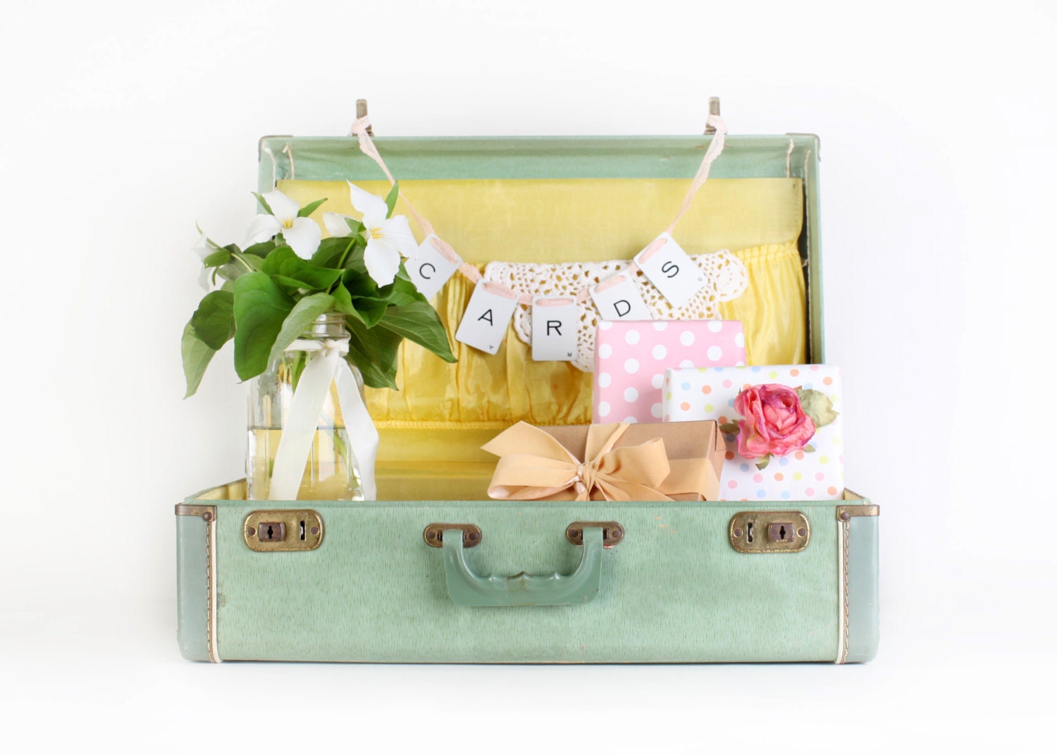 Wedding Card Suitcase