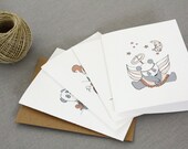 Holiday Greeting Card Collection - Winter Panda