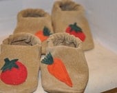 SALE Spring Baby Shoes with Vegetables 0-6 months